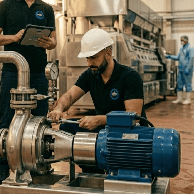 reparation pompe agroalimentaire