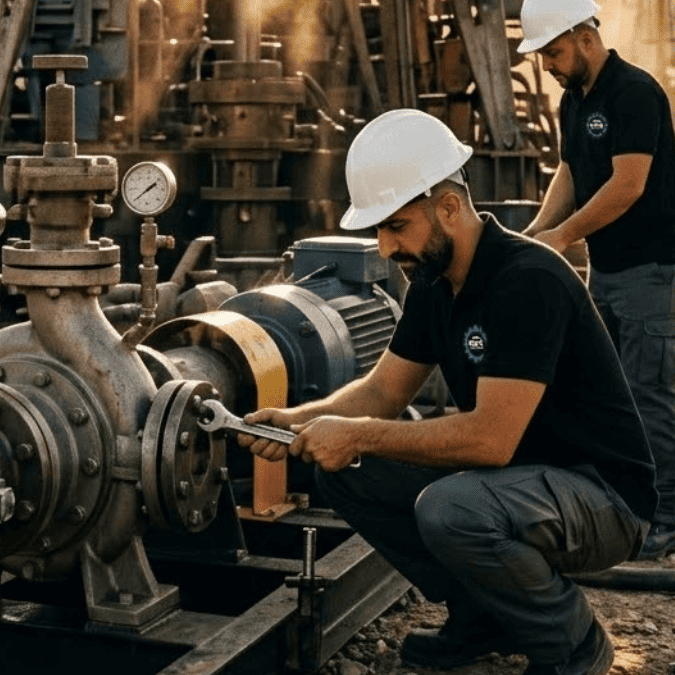 reparation pompe forage