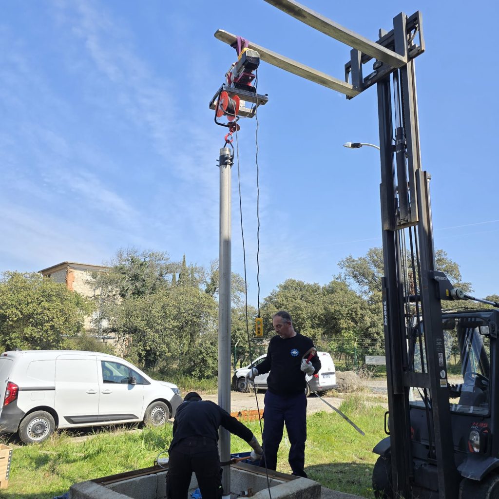 installation pompe forage